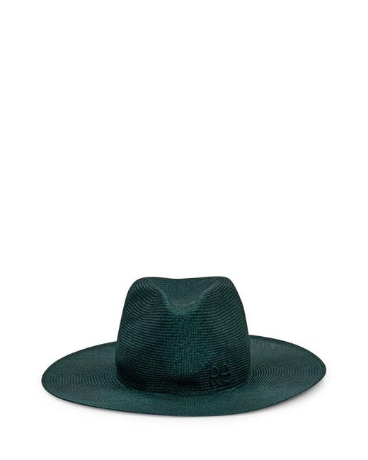 Ruslan Baginskiy Green Fedora Hat