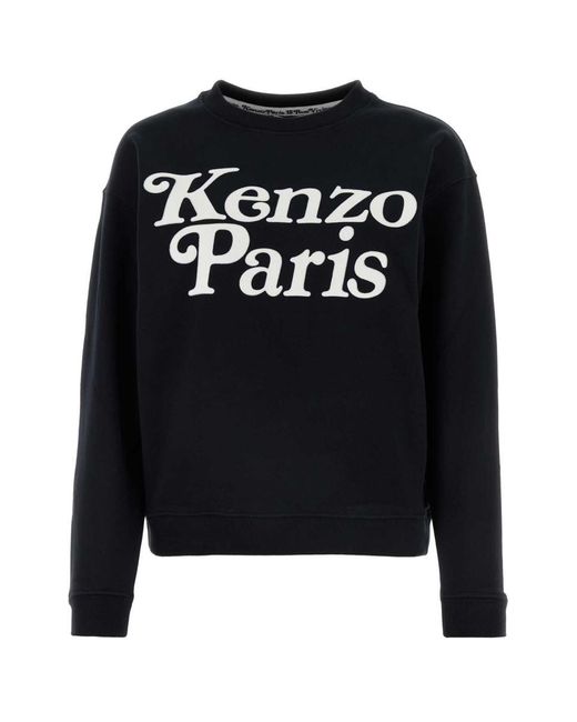 KENZO Black Midnight Cotton Sweatshirt