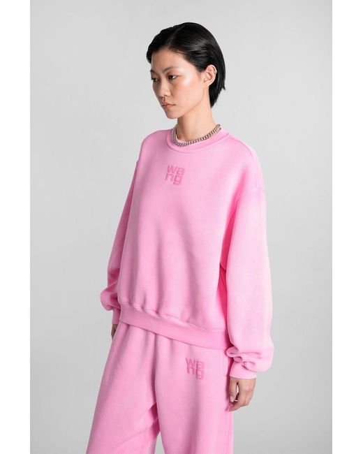 Alexander Wang Pink Sweatshirt