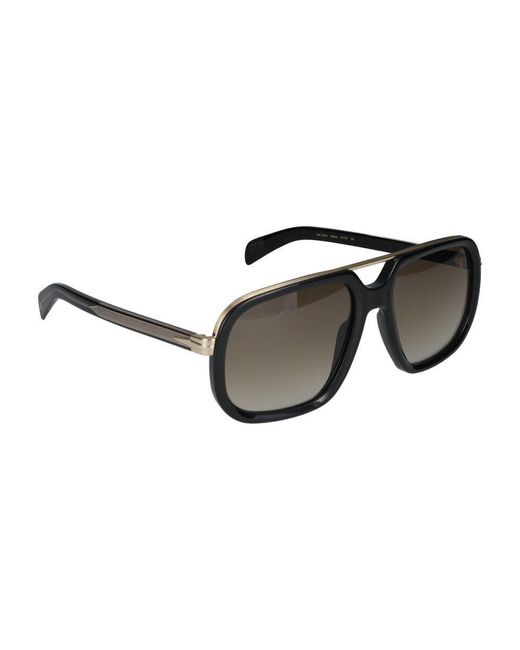 David Beckham Black Plastic Sunglasses main image 1
