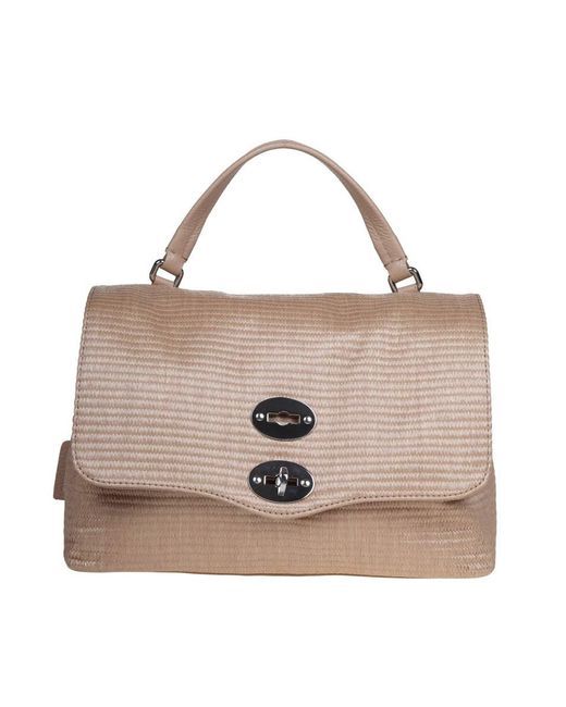 Zanellato Natural Raffia Bag That Can Be Carried