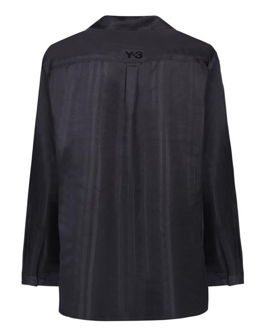 Y-3 Black 3S Shirt Adidas for men