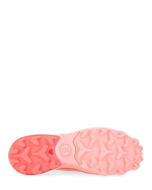 MM6 MAISON MARGIELA X SALOMON Pink "cross Low" Sneaker