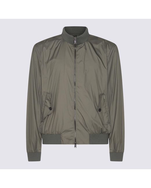 Add Green Dark Casual Jacket for men