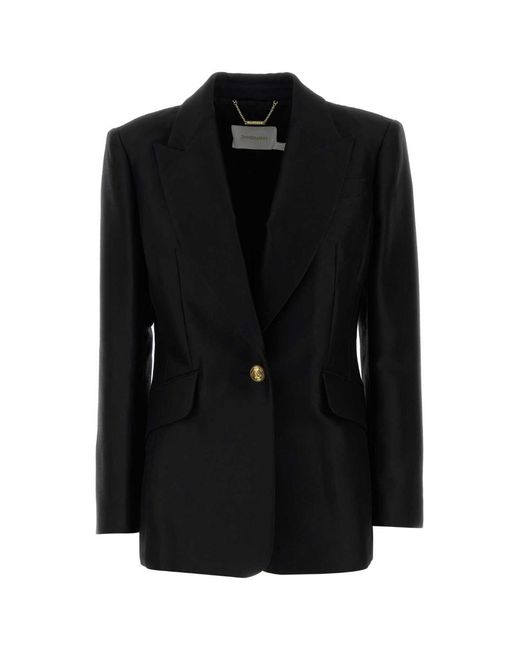 Zimmermann Black Jackets And Vests