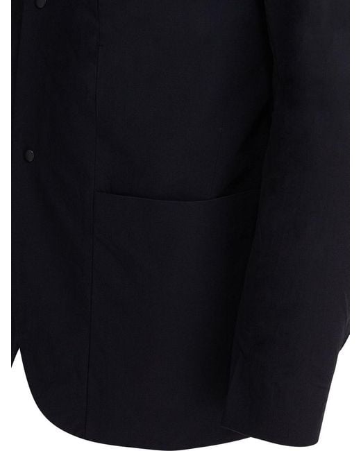 Norse Projects Blue "Emil Travel Light" Blazer Jacket for men