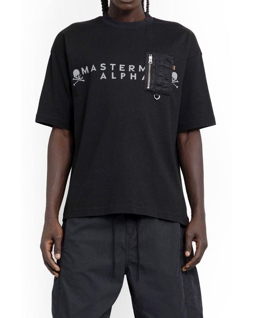 MASTERMIND WORLD Black T-Shirts for men