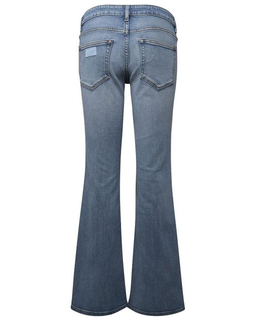 Ganni Blue Organic Cotton Denim Jeans