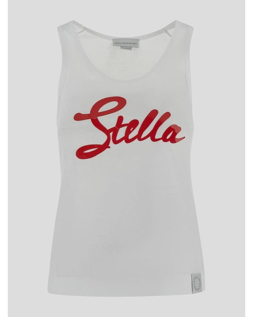 Stella McCartney Gray T-Shirts And Polos