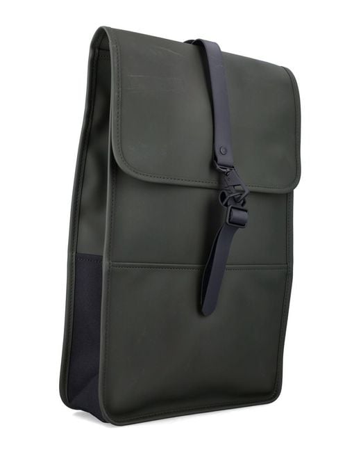 Rains Gray Waterproof Backpack With Laptop Pocket