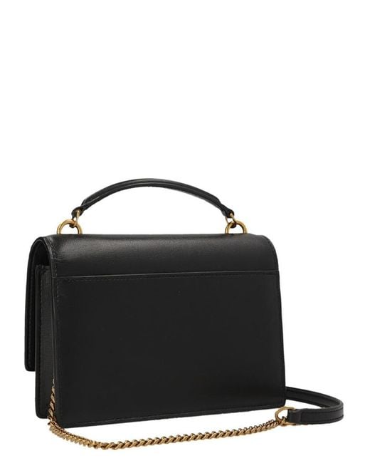 Saint Laurent Black 'Sunset' Handbag