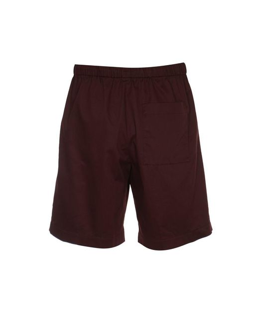 Dries Van Noten Red Shorts for men