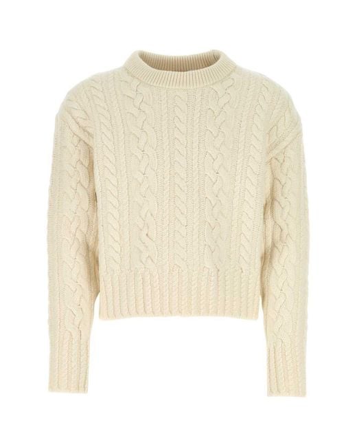 Ami Paris Ami Knitwear in Natural for Men | Lyst