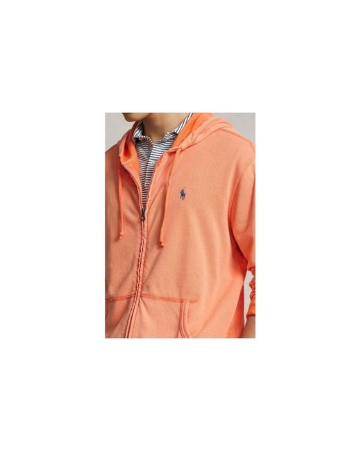 Polo Ralph Lauren Orange Sweatshirt for men