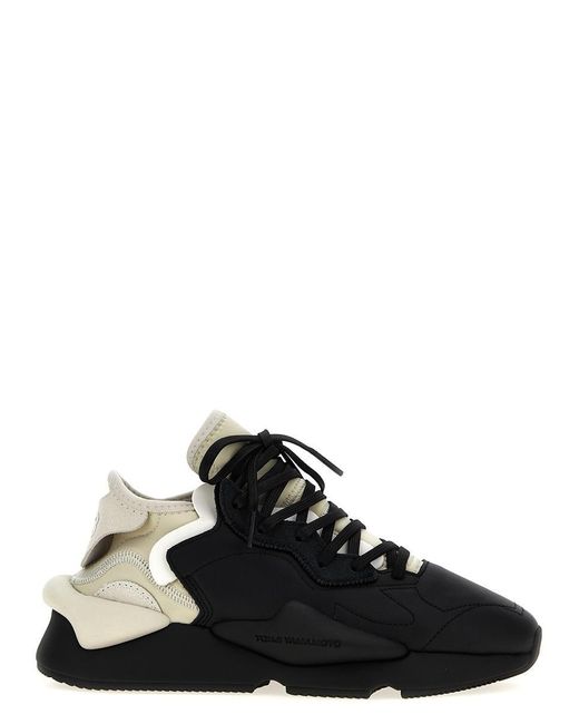 Y-3 Black 'Kaiwa' Sneakers