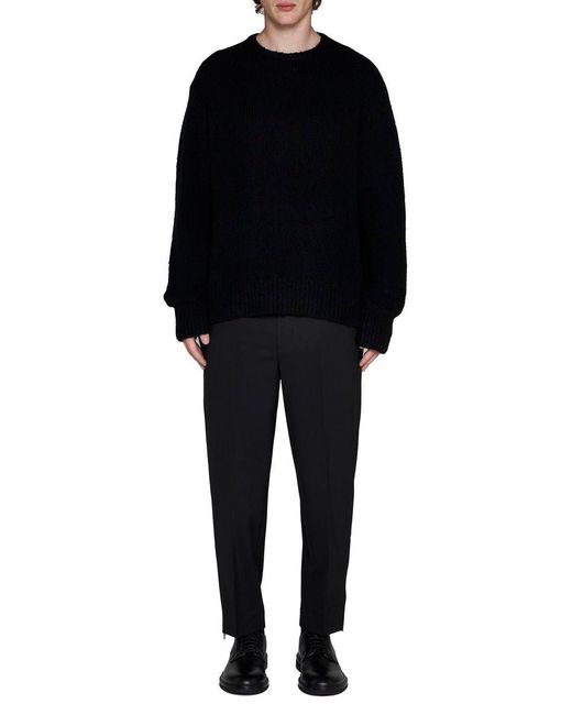 Neil Barrett Black Wool And Cashmere Blend The Perfect Sweater for men