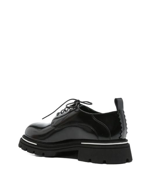 THE ANTIPODE Black "Charles 807" Derby Shoes for men
