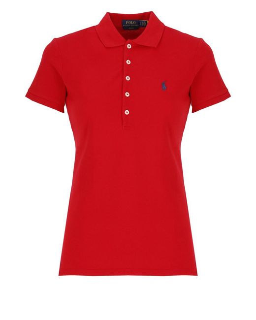 Ralph Lauren Red T-Shirts And Polos