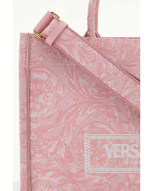 Versace Pink Shoulder Bags