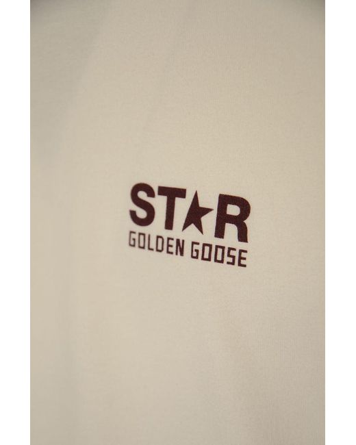 Golden Goose Deluxe Brand Natural T-Shirts And Polos for men