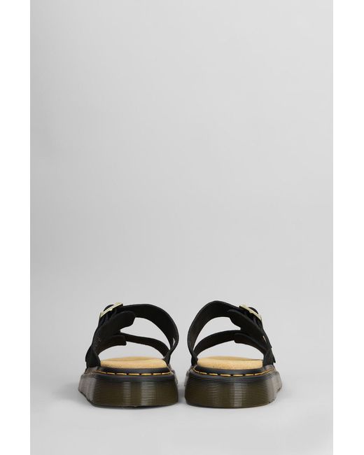 Dr. Martens Black Josef Slipper-Mule for men