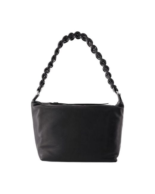 Kara Black Hobo Lattice Xl Bag