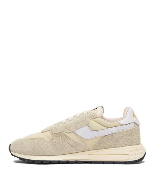 Autry White 'Reelwind Low' Sneakers for men