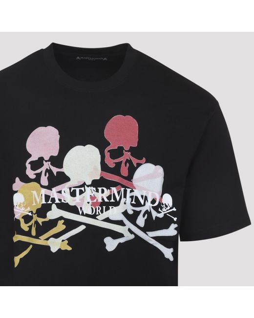 MASTERMIND WORLD Black Tshirt for men