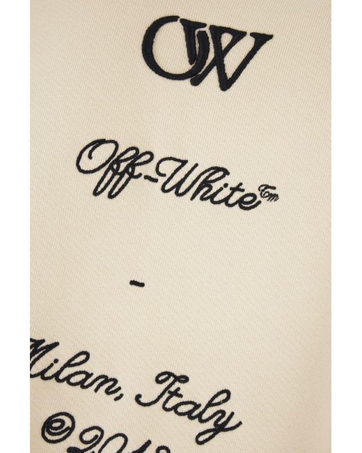 Off-White c/o Virgil Abloh White Off- Sweatshirts for men
