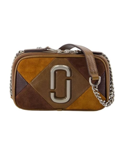 Marc Jacobs Brown The Snapshot Crossbody