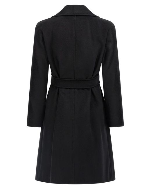 Max Mara Black 'Dravenna' Coat
