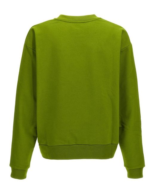 Marni Green Print Sweatshirt for men