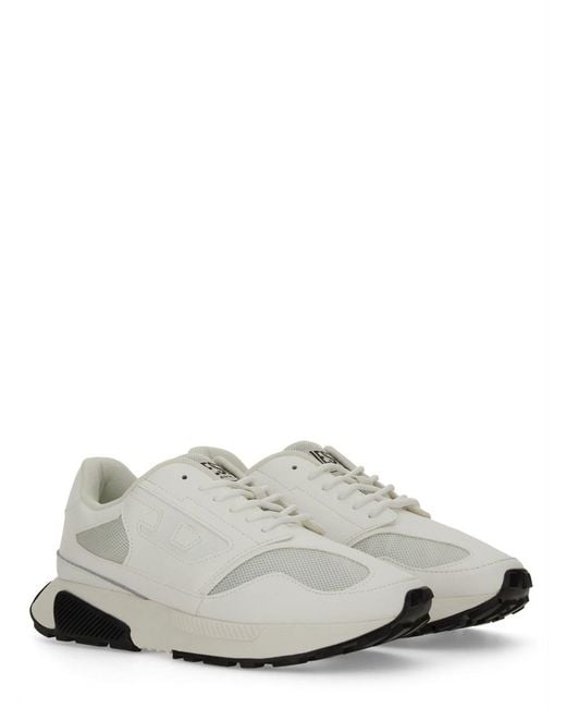 DIESEL White Sneaker Runner "S-Tame-D"