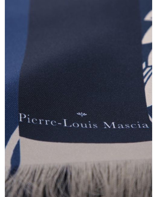 Pierre Louis Mascia Blue Scarves