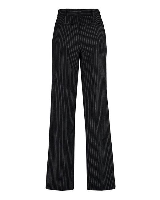 Michael Kors Black Wool Blend Trousers