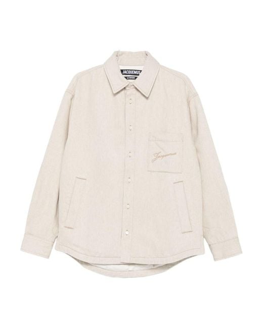Jacquemus White Boulanger Overshirt for men