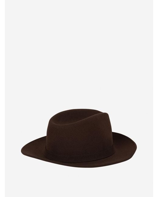Lock & Hatters Brown Nomad Trilby Hat for men