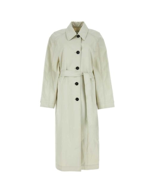 Low Classic White Trench