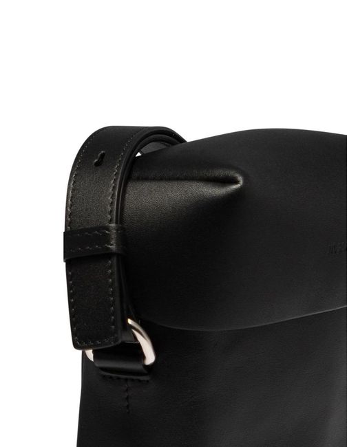 Jil Sander Black 'Lid' Small Crossbody Bag for men