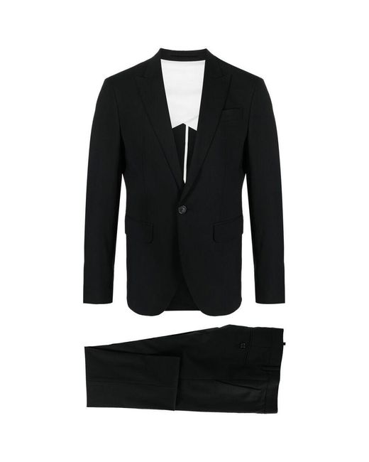 DSquared² Black Suits for men
