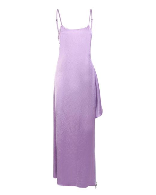 J.W. Anderson Purple Long Dress