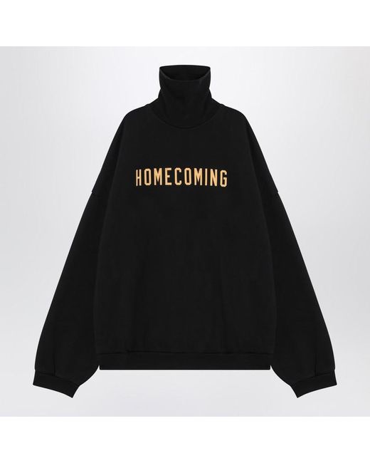 Fear Of God Black High-Necked Homecoming Sweatshirt for men