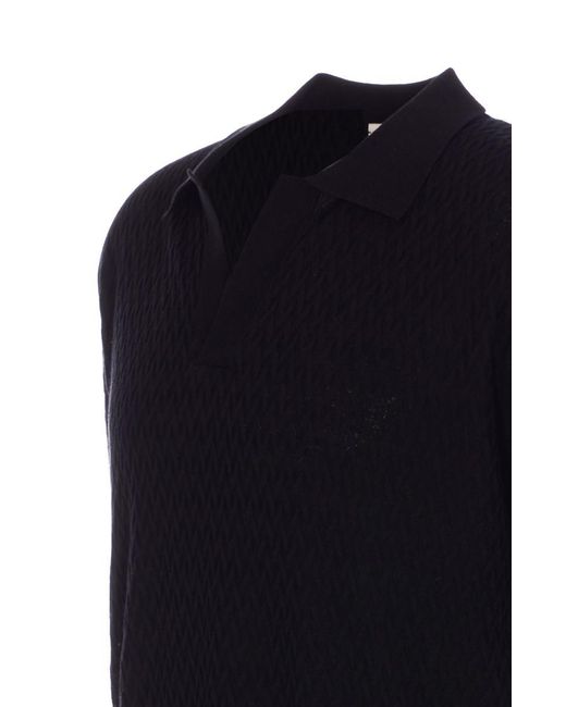 Paolo Pecora Black T-Shirts And Polos for men