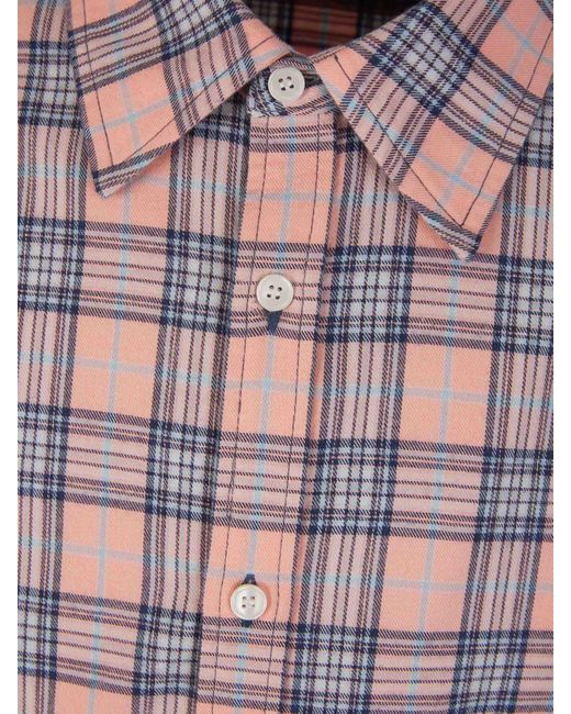 Acne Checkered Motif Shirt for men