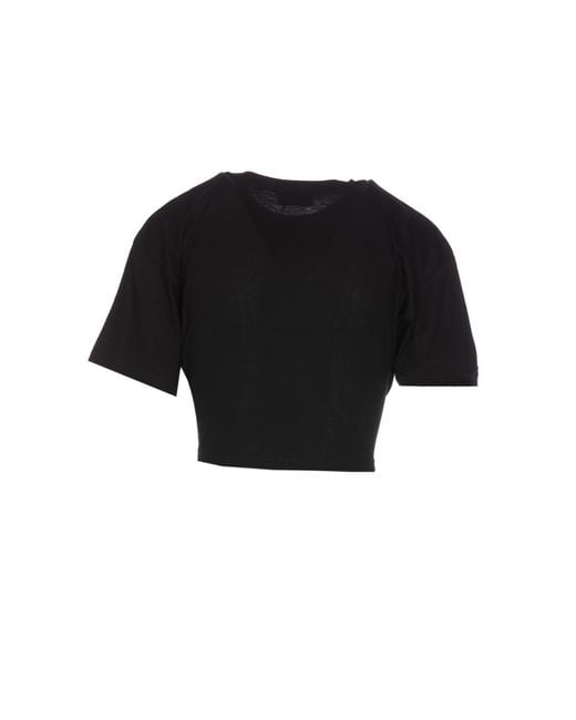 Elisabetta Franchi Black T-shirts And Polos