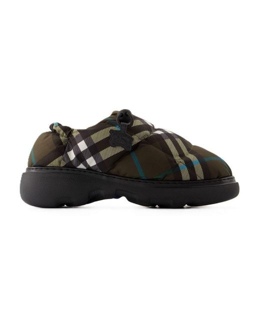 Burberry Black Pillow Low Mules