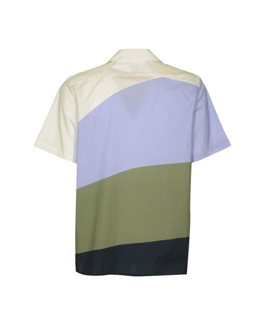 Paul Smith Blue Ss Casual Fit Shirt for men