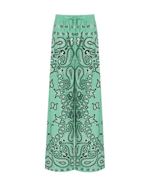 Essentiel Antwerp Green Hintwerpen Aqua Trousers