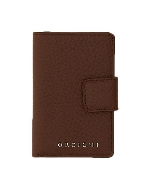 Orciani Brown Soft Wallet