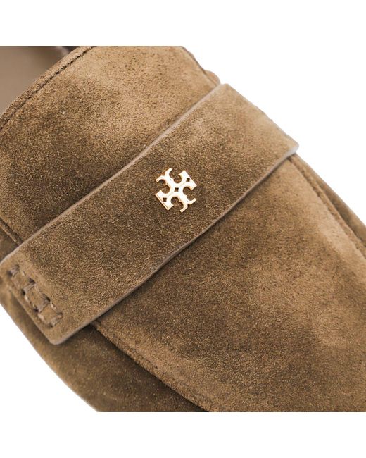 Tory Burch Brown Flat Shoes